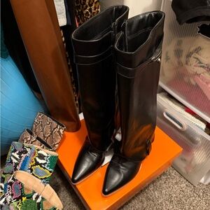 FASHION NOVA knee high boots